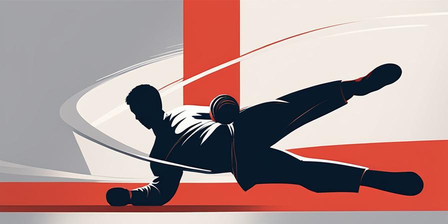 Ataque de Taekwondo: artista marcial demostrando su poder y técnica