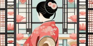 Kimono dobokeando en el tiempo, pasado al presente