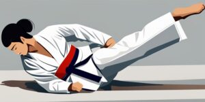 Patada giratoria perfecta en taekwondo