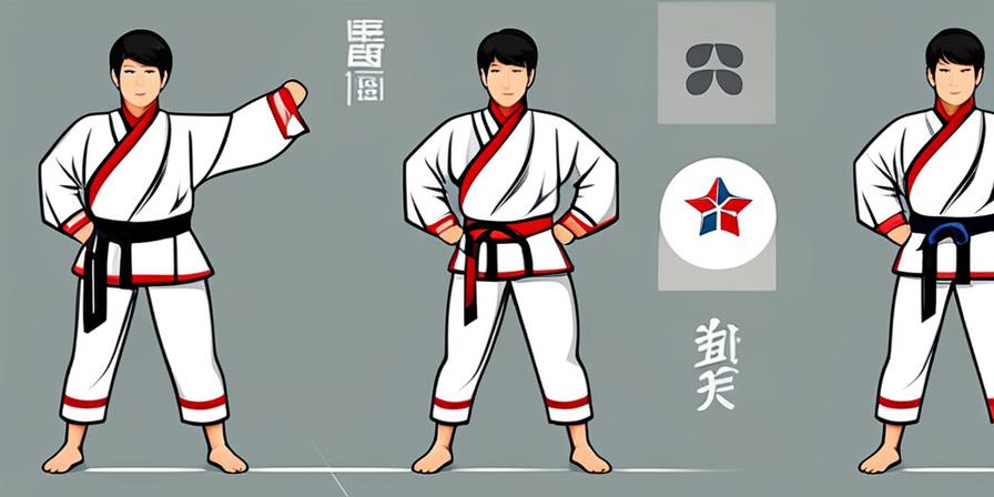 Practicante de taekwondo ejecutando patadas precisas y poderosas en entrenamiento