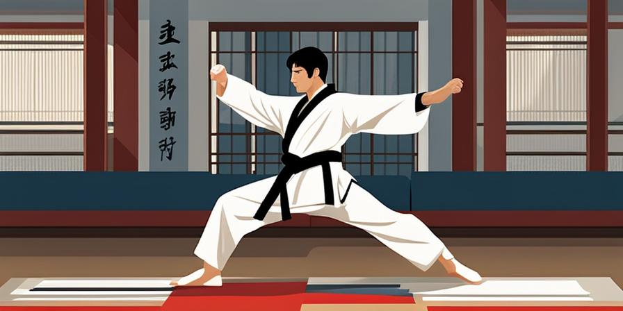 Golpe de Piochok Chagui en Taekwondo