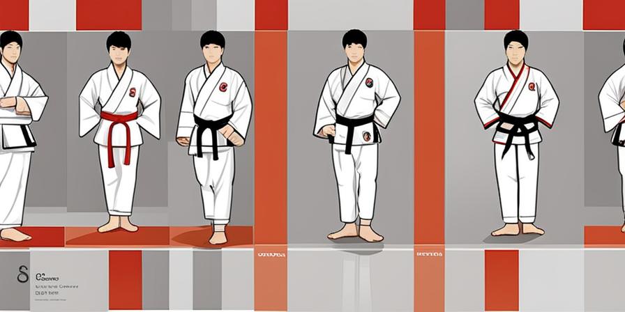 Practicante de taekwondo en posición Chuchun Sogui