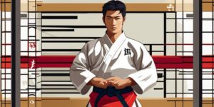 Practicante de taekwondo realiza Sonnal An Chigui