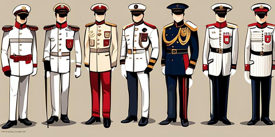Camareros con uniformes elegantes y profesionales